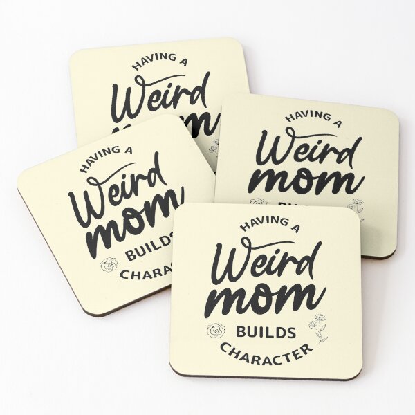 Item preview,  having a weird mom builds character designed and sold by 96design.