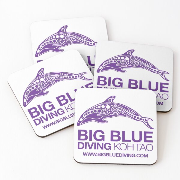Artikelvorschau, Big Blue Standard Logo Lila entworfen und verkauft von BigBlueDiving.
