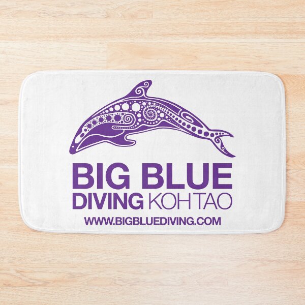 Item preview, Big Blue Standard Logo Purple designed and sold by BigBlueDiving.