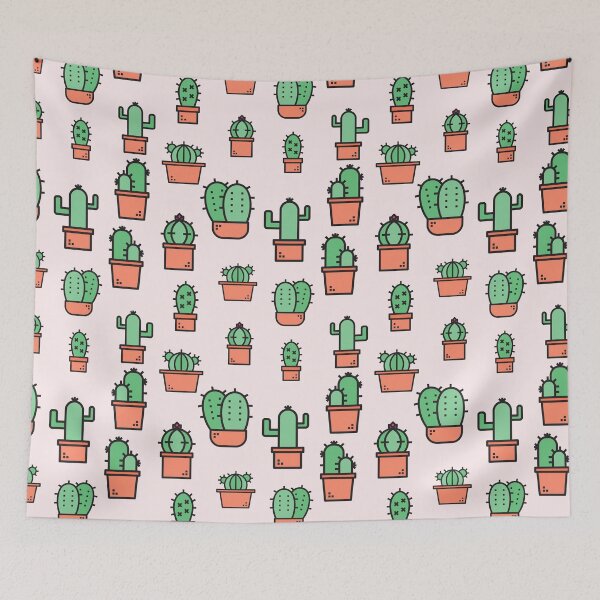 Item preview, Potted Cacti - Cute Cactus Pattern designed and sold by MyDesignCrate.
