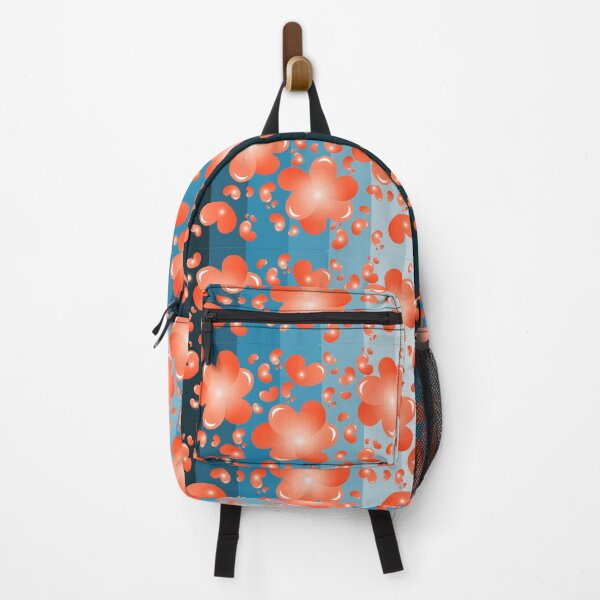 Aperçu de l'œuvre Motif floral orange créée et vendue par Shirley cute art .