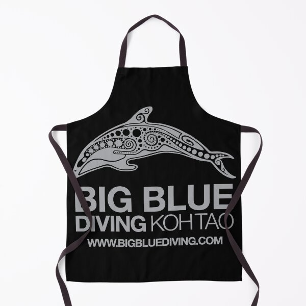 Item preview, Big Blue Standard Logo Grey designed and sold by BigBlueDiving.