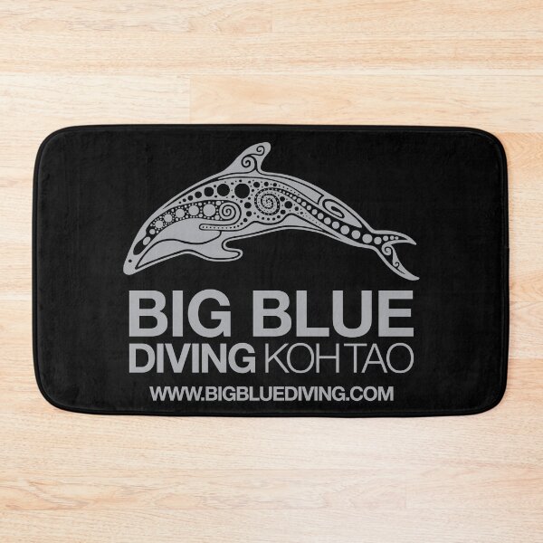 Item preview, Big Blue Standard Logo Grey designed and sold by BigBlueDiving.