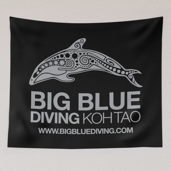 Item preview, Big Blue Standard Logo Grey designed and sold by BigBlueDiving.