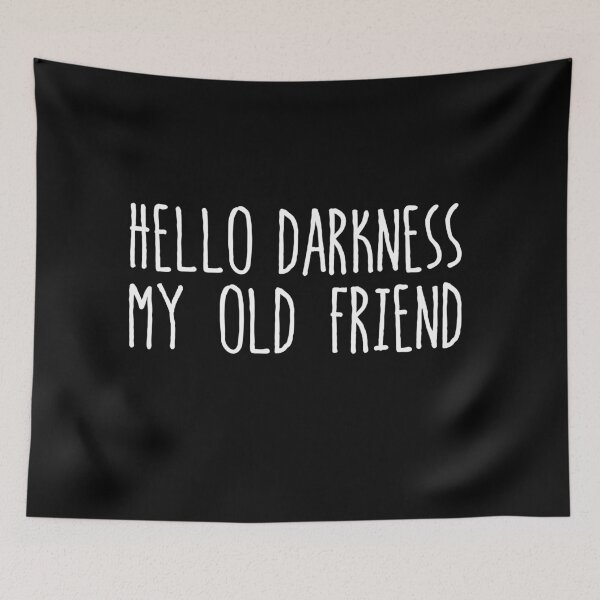 Item preview, Hello darkness designed and sold by momo-panto.