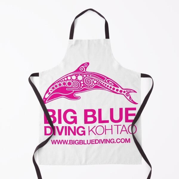Item preview, Big Blue Standard Logo Pink designed and sold by BigBlueDiving.