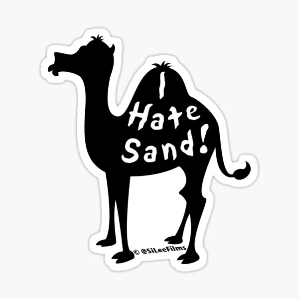 Camel Gripe Sticker