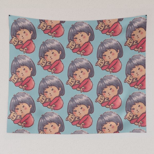 Item preview, Little Princess in Red & Kitten ❤ designed and sold by Cattee-Design.