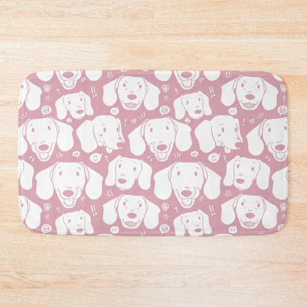 Item preview, Comical Doggo Faces Pink Sticker Pack designed and sold by Reiyankhairina.