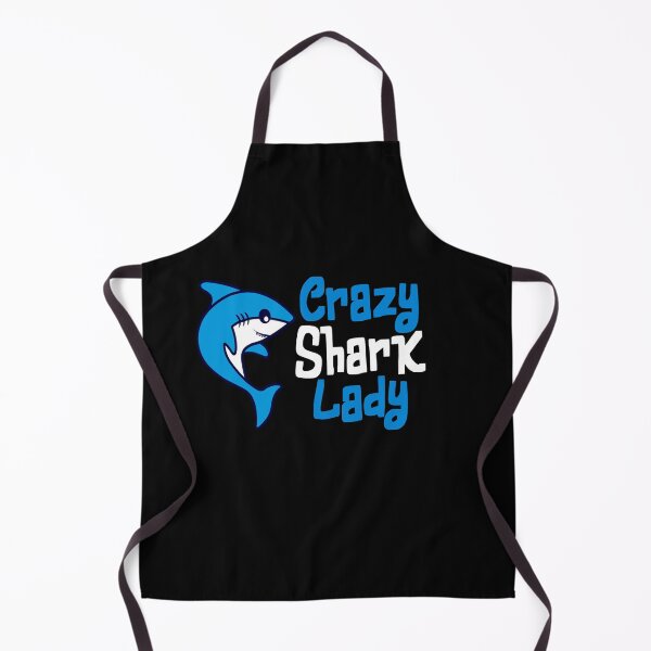 Item preview, crazy shark lady designed and sold by Dream Imagine Create ..