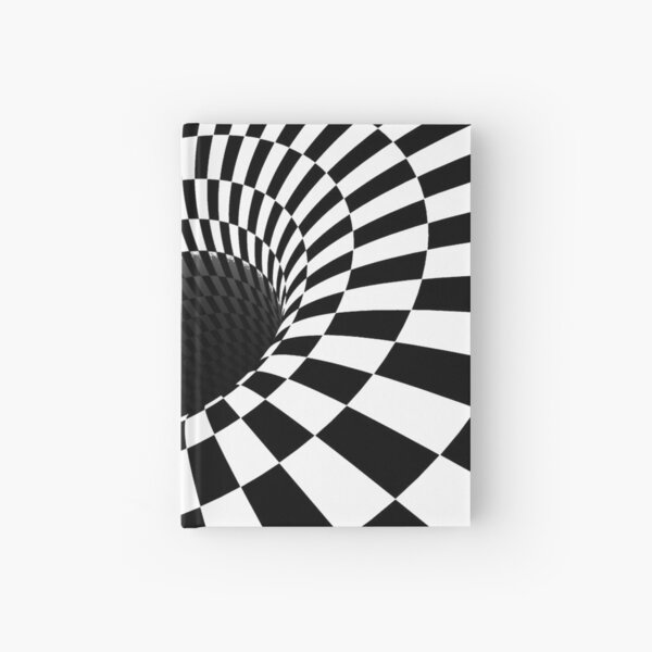 Optical Illusion, Visual Illusion, Cognitive Illusion  Hardcover Journal