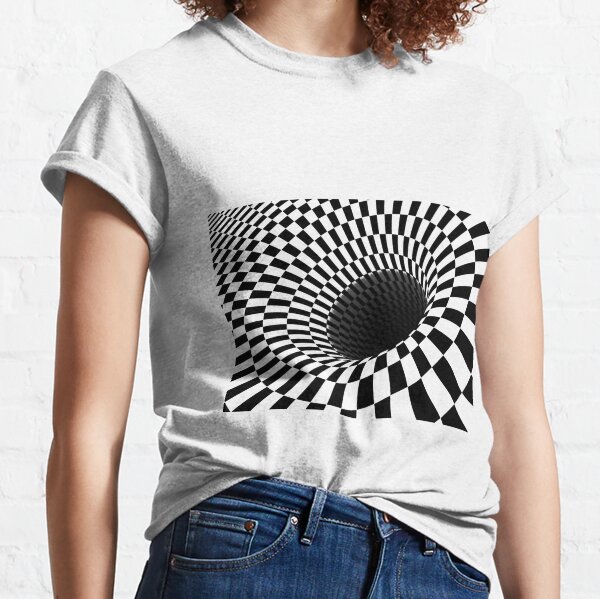 Optical Illusion, Visual Illusion, Cognitive Illusion  Classic T-Shirt