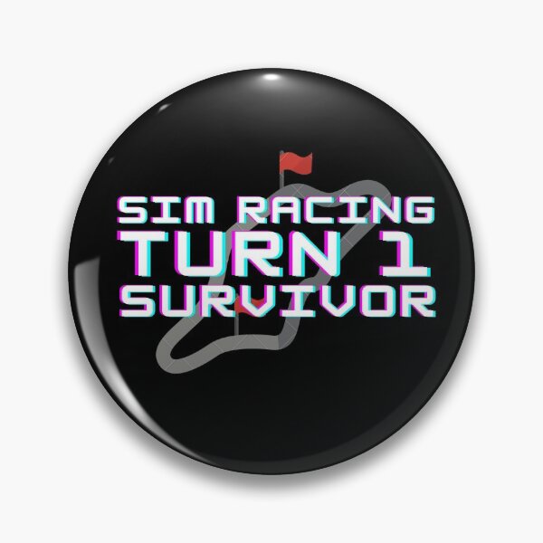 Item preview, Sim Racing turn 1 survivor designed and sold by ilemadago.