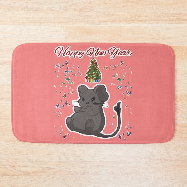 Item preview, Degu Happy New Year designed and sold by -M-I-.