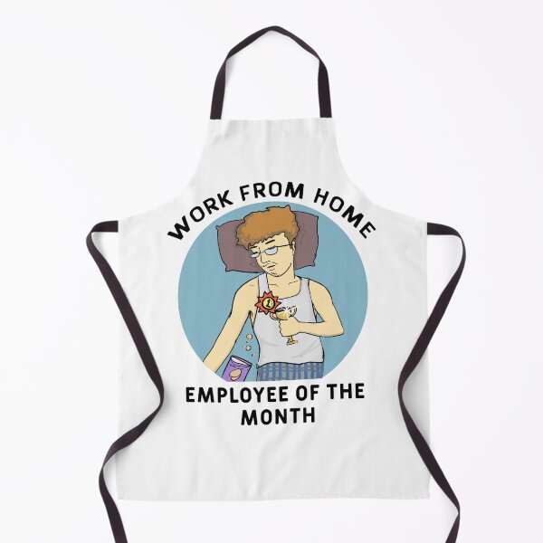 Item preview, Work From Home - Employee of the month designed and sold by Art-Tease.