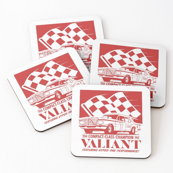 Item preview, Valiant - Compact-Class Champion (Red on White) designed and sold by Justin Ellis.