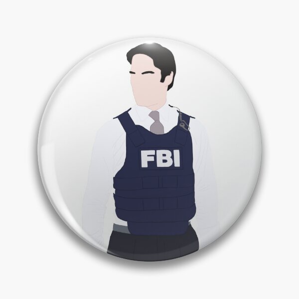Item preview, Thomas Gibson CM FBI vest art designed and sold by Regan’s Retail.