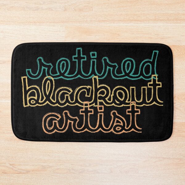 Item preview, Retired blackout artist. designed and sold by Beefytee.