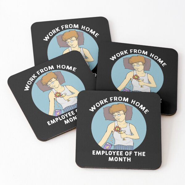 Item preview, Work from home - Employee of the month  designed and sold by Art-Tease.