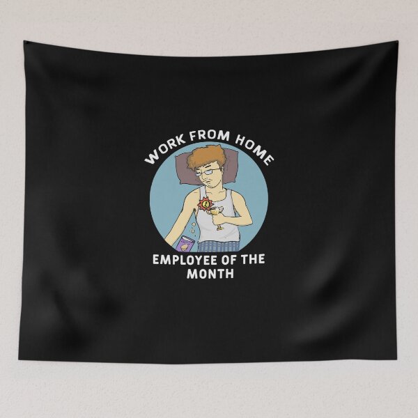 Item preview, Work from home - Employee of the month  designed and sold by Art-Tease.