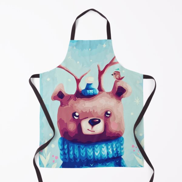 Item preview, Bear wearing a Turtleneck Sweater designed and sold by GL Digital Artwork .