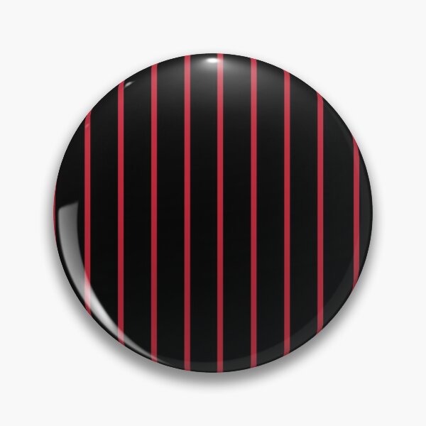 Item preview, Vintage black and narrow red stripes - vertical designed and sold by LittleBettyMakes.