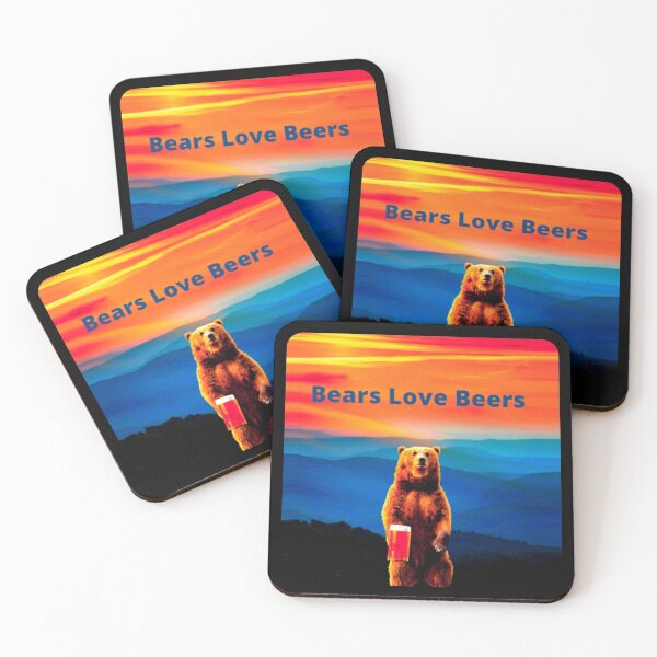 Item preview, Bears Love Beers designed and sold by MuscleCarTs.