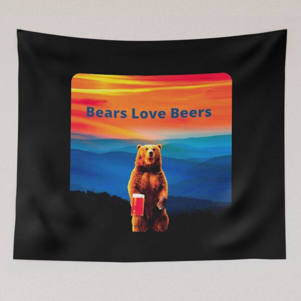 Item preview, Bears Love Beers designed and sold by MuscleCarTs.