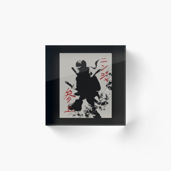 Here Comes the Ninja Acrylic Block