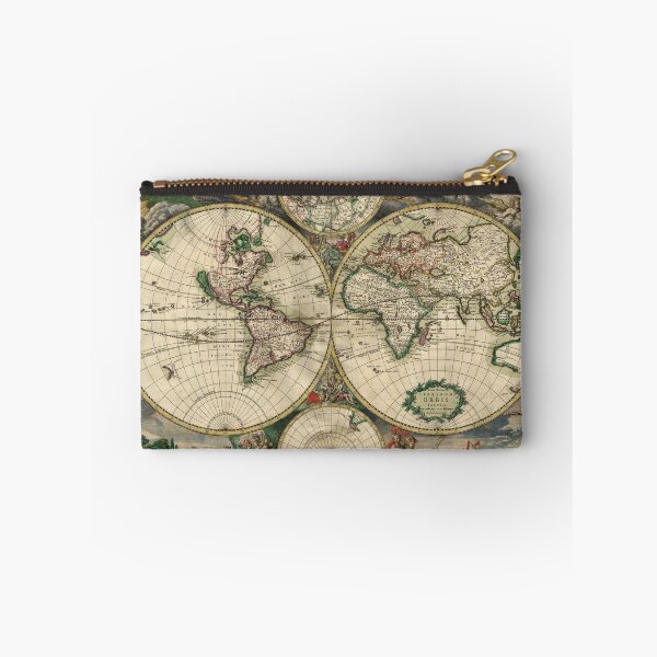 Artikelvorschau, Weltkarte 1689 entworfen und verkauft von ArtEntwined.