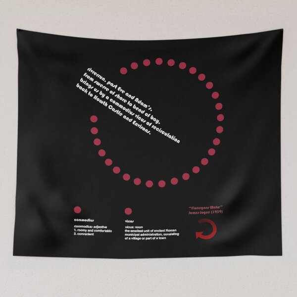 Item preview, James Joyce - Recirculation - Finnegans Wake designed and sold by NeatStudios2.