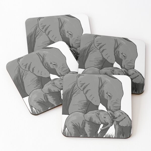 Item preview, African Elephants designed and sold by 11ofCrows.
