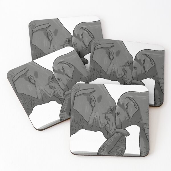 Item preview, Asian Elephants designed and sold by 11ofCrows.