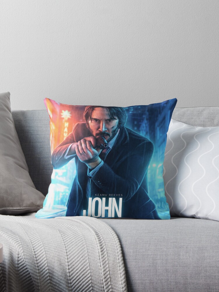 Keanu Reeves Pillow Case, John Wick, Pillow Case Cover