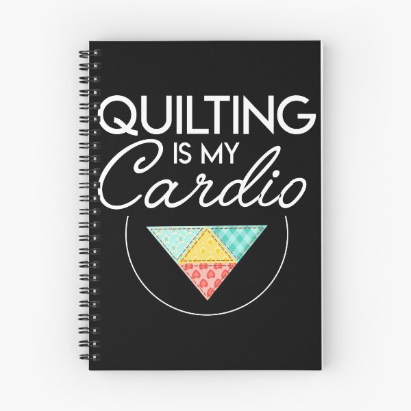 Aperçu de l'œuvre Quilting est mon cardio Quilting Cardio créée et vendue par Charles Brian.