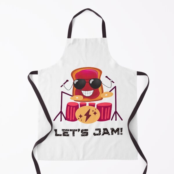 Item preview, Let's Jam! Cute Music Pun  designed and sold by InkItStudio.