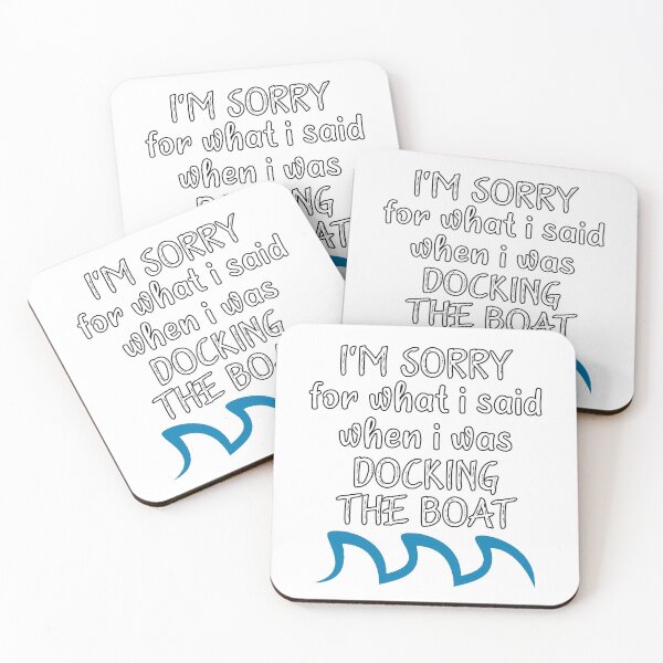 Item preview, Im sorry for what i said when i was docking the boat designed and sold by Catsloversdotme.