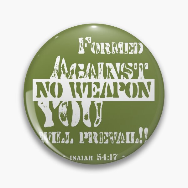 Item preview, Isaiah 54:17 | Protection Bible Verse designed and sold by Feather-Apparel.