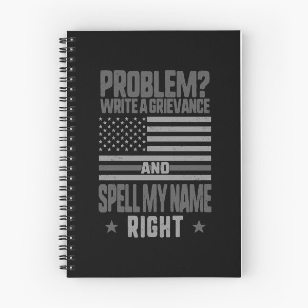 Item preview, Funny Correction Officer Shirt problem Write Grievance Spell My Name Right USA Thin Silver Line Flag Correctional Men Dad Christmas Gift designed and sold by Sifoustore.
