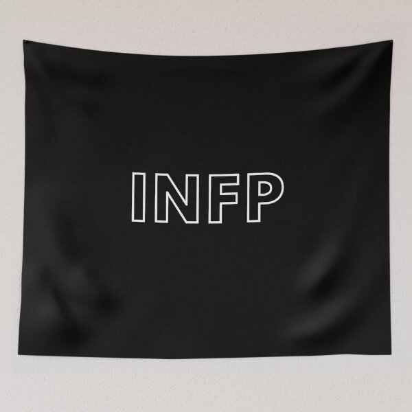 Item preview, INFP Personality Type Outline Design designed and sold by AnnieDesignCo.