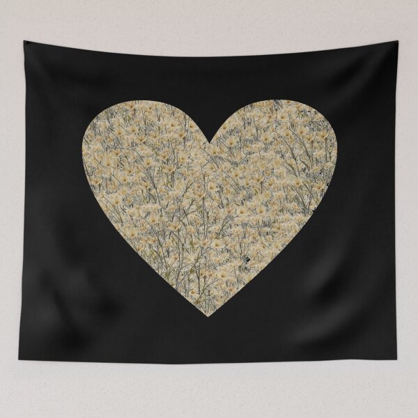 Item preview, Floral Heart Design 1 yellow designed and sold by JustBeingAlicia.