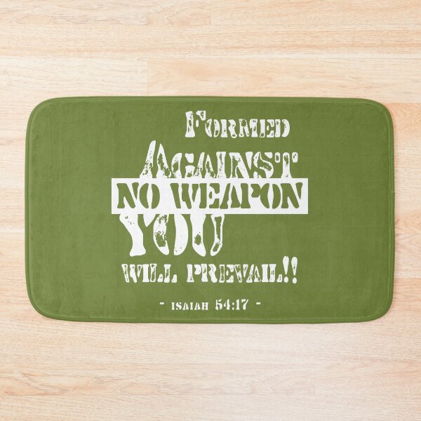 Item preview, Isaiah 54:17 | Protection Bible Verse designed and sold by Feather-Apparel.