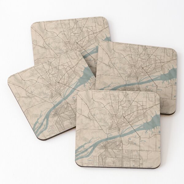 Item preview, Florence Sepia Map designed and sold by CPTVDesign.