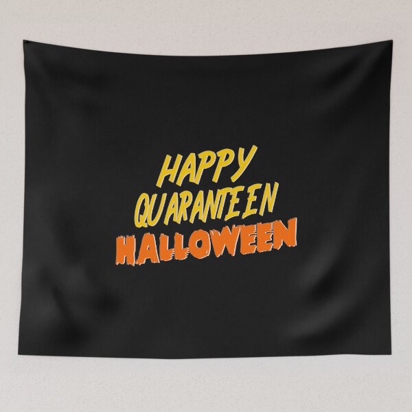 Item preview, Happy Quarantine Halloween - funny Halloween merchandise designed and sold by ViVedX.
