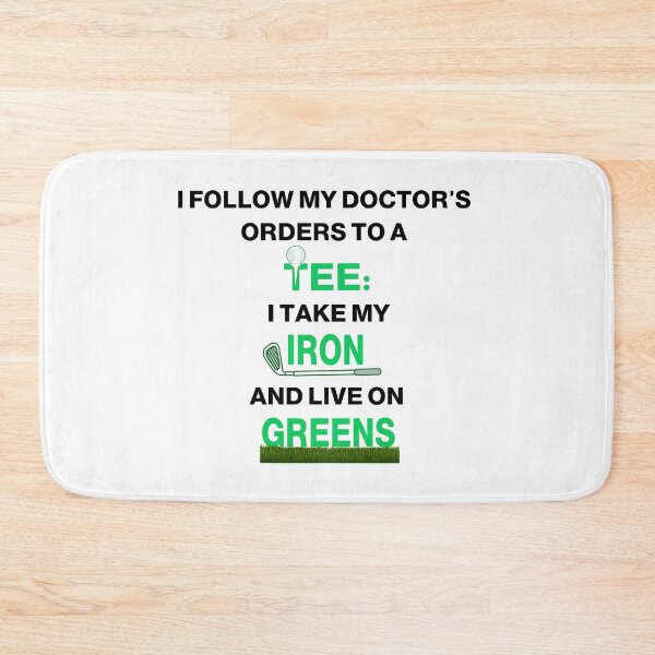 Item preview, I Take My Iron and Live On Greens (Funny Golf Tee) designed and sold by molamode.