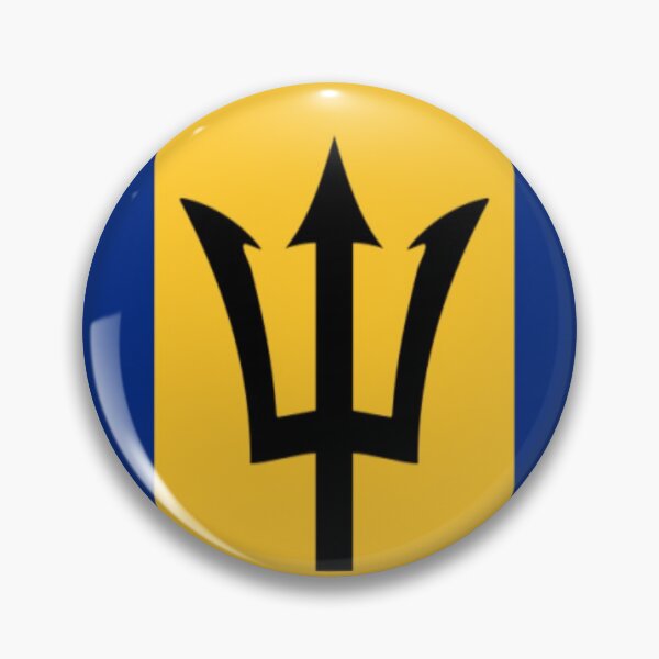 Artikelvorschau, Barbados Flagge entworfen und verkauft von AVOGATO KITTY KAT CAT.