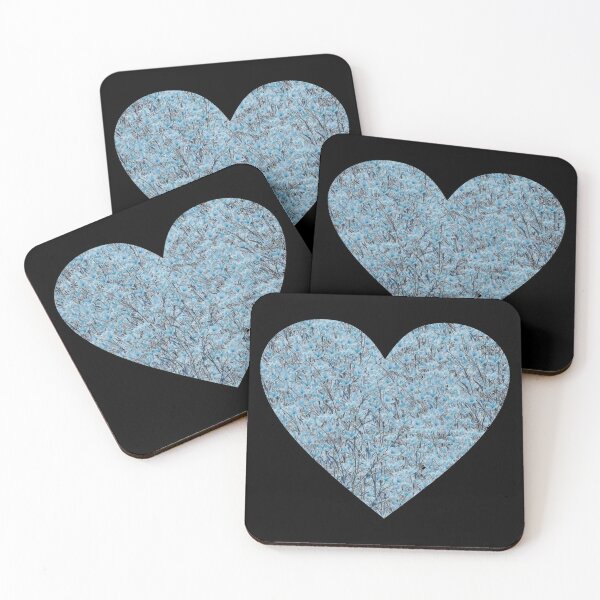 Item preview, Floral Heart Design 1 blue designed and sold by JustBeingAlicia.