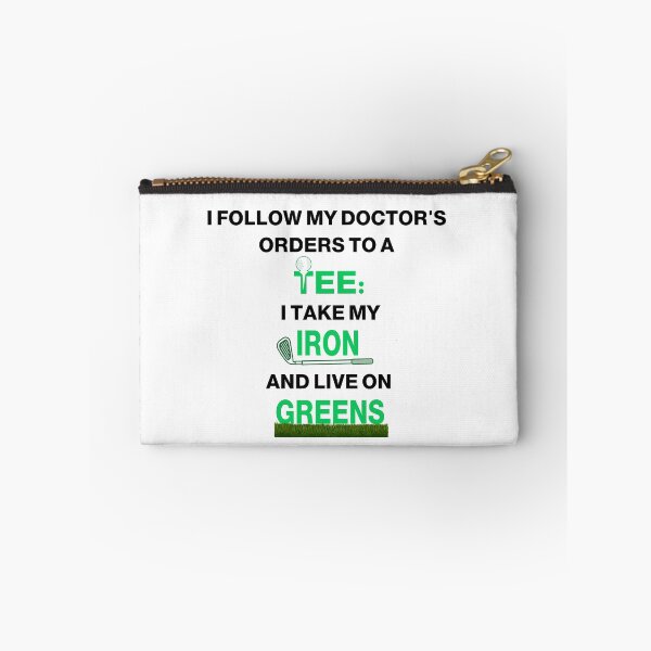 Item preview, I Take My Iron and Live On Greens (Funny Golf Tee) designed and sold by molamode.