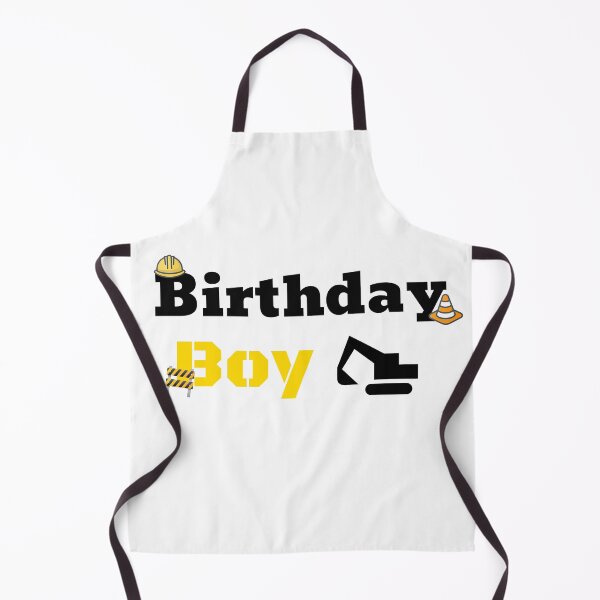Item preview, Construction birthday boy designed and sold by MoohAs.