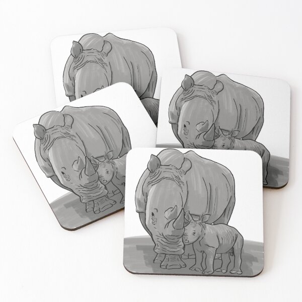 Item preview, Rhinos designed and sold by 11ofCrows.